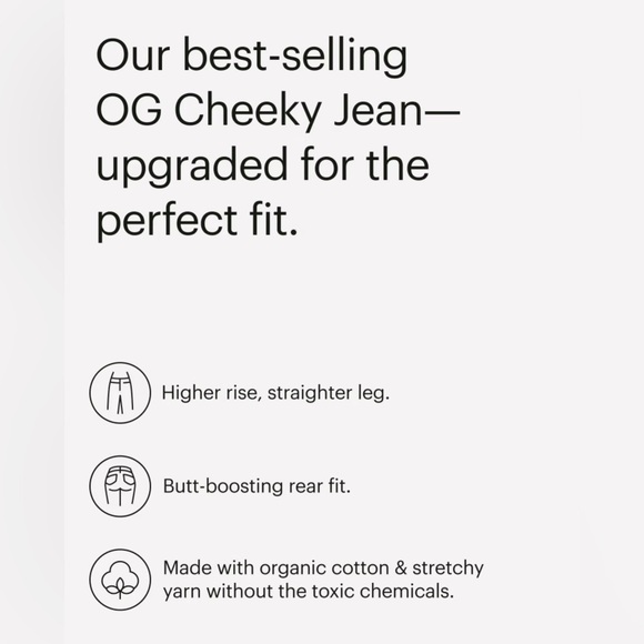Everlane The Original Cheeky Jean High Rise Straight Leg Normcore Size 27 Crop - Picture 13 of 14